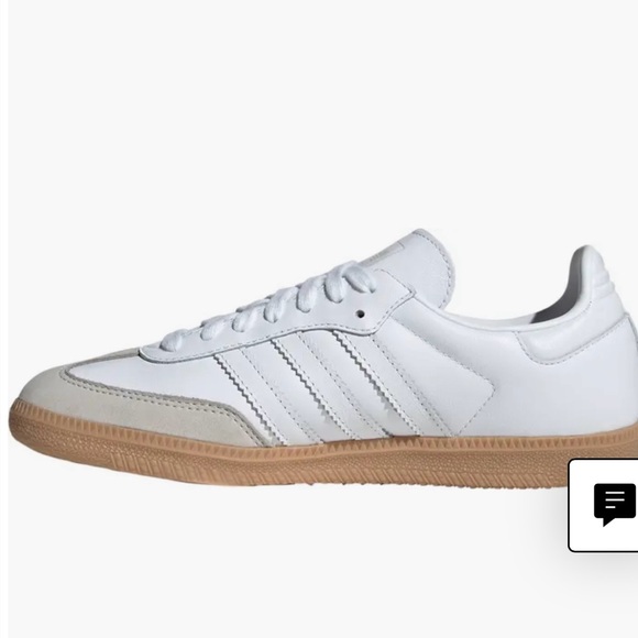 Adidas Samba White and Gum Sneakers - Picture 2 of 7
